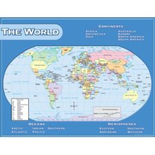 World Map Chart World Map Chart