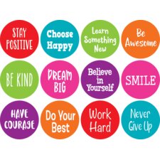 Spot On Carpet Markers Positive Sayings - 4" Spot On Carpet Markers Positive Sayings - 4"