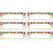 Confetti Labels Magnetic Accents