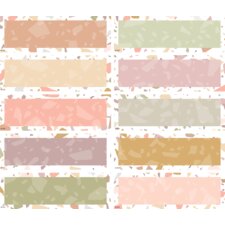 Terrazzo Tones Labels Magnetic Accents Terrazzo Tones Labels Magnetic Accents