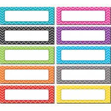 Chevron Labels Magnetic Accents