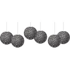 Composition 8" Hanging Paper Lanterns Composition 8" Hanging Paper Lanterns