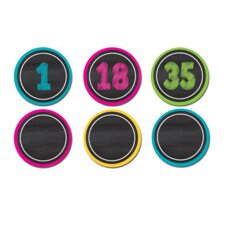 Chalkboard Brights Numbers Magnetic Accents Chalkboard Brights Numbers Magnetic Accents