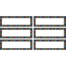 Chalkboard Brights Labels Magnetic Accents