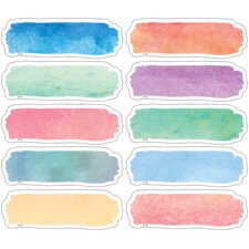 Watercolor Labels Magnetic Accents Watercolor Labels Magnetic Accents