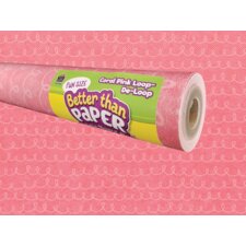 Fun Size Coral Pink Loop-De-Loop Better Than Paper Bulletin Board Roll Fun Size Coral Pink Loop-De-Loop Better Than Paper Bulletin Board Roll