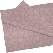 Light Mauve Hearts Creative Class Fabric