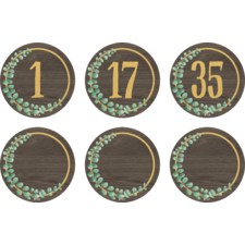 Eucalyptus Numbers Magnetic Accents