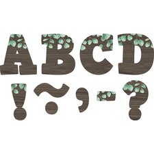 Eucalyptus Bold Block 3" Magnetic Letters Eucalyptus Bold Block 3" Magnetic Letters