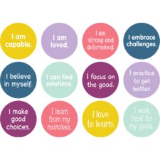 Spot On Carpet Markers Positive Mindset - 4" Spot On Carpet Markers Positive Mindset - 4"