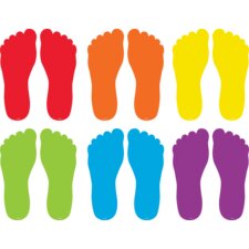 Spot On Floor Markers Footprints - 7" Spot On Floor Markers Footprints - 7"