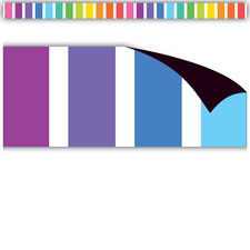 Colorful Stripes Magnetic Border