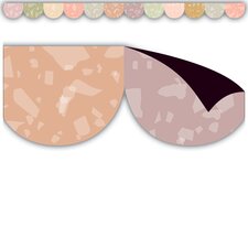 Terrazzo Tones Scalloped Magnetic Border