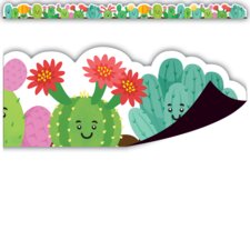 Happy Cactus Crew Magnetic Border