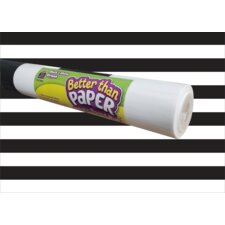 Black & White Stripes Better Than Paper Bulletin Board Roll Black & White Stripes Better Than Paper Bulletin Board Roll