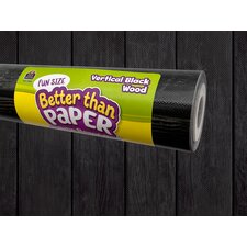 Fun Size Vertical Black Wood Better Than Paper Bulletin Board Roll