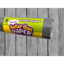 Fun Size Vertical Gray Wood Better Than Paper Bulletin Board Roll Fun Size Vertical Gray Wood Better Than Paper Bulletin Board Roll