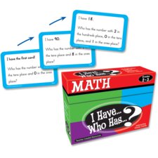 I Have, Who Has Math Game Grade 2-3 I Have, Who Has Math Game Grade 2-3