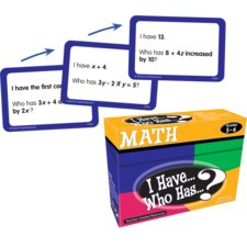I Have, Who Has Math Game Grade 5-6 I Have, Who Has Math Game Grade 5-6