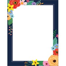 Wildflowers Blank Chart Wildflowers Blank Chart