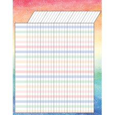 Watercolor Incentive Chart