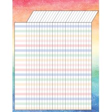 Watercolor Incentive Chart Watercolor Incentive Chart
