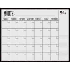 Modern Farmhouse Calendar Write-On/Wipe-Off Chart