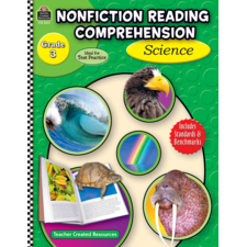 Nonfiction Reading Comprehension: Science, Grade 3