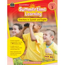 Summertime Learning Grade 3 - Spanish Directions Summertime Learning Grade 3 - Spanish Directions