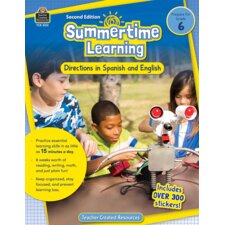 Summertime Learning Grade 6 - Spanish Directions Summertime Learning Grade 6 - Spanish Directions