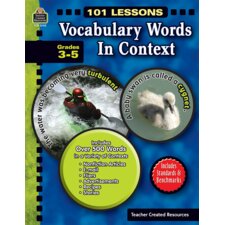 101 Lessons: Vocabulary Words in Context 101 Lessons: Vocabulary Words in Context