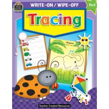 Write-On/Wipe-Off Book: Tracing