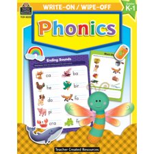 Write-On/Wipe-Off Book: Phonics Write-On/Wipe-Off Book: Phonics