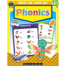 Write-On/Wipe-Off Book: Phonics