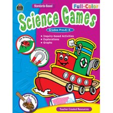 Full-Color Science Games, PreK-K Full-Color Science Games, PreK-K