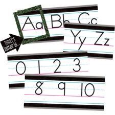 Modern Farmhouse Alphabet Line Bulletin Board Modern Farmhouse Alphabet Line Bulletin Board