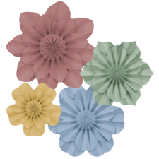 Cottage Charm Paper Flowers