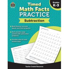 Timed Math Facts Practice: Subtraction Timed Math Facts Practice: Subtraction