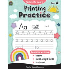 Watch Me Learn: Printing Practice Watch Me Learn: Printing Practice