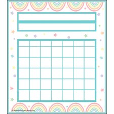 Pastel Pop Incentive Charts