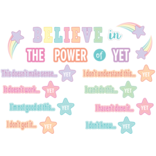 Pastel Pop Believe in the Power of Yet Mini Bulletin Board