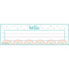 Pastel Pop Flat Name Plates Pastel Pop Flat Name Plates