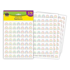 Pastel Pop Rainbows Mini Stickers Pastel Pop Rainbows Mini Stickers