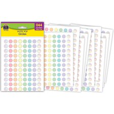Pastel Pop Circles Mini Stickers Valu-Pak Pastel Pop Circles Mini Stickers Valu-Pak
