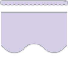 Lavender Scalloped Border Trim