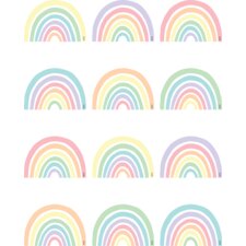 Pastel Pop Rainbows Mini Accents Pastel Pop Rainbows Mini Accents