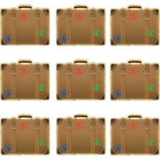 Travel the Map Luggage Mini Accents Travel the Map Luggage Mini Accents