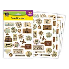 Travel the Map Stickers Travel the Map Stickers