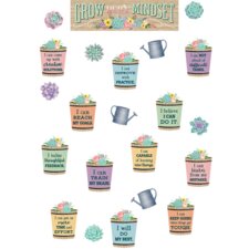 Rustic Bloom Grow Your Mindset Mini Bulletin Board Rustic Bloom Grow Your Mindset Mini Bulletin Board