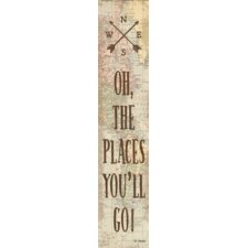 Travel the Map Oh, the Places You'll Go! Banner